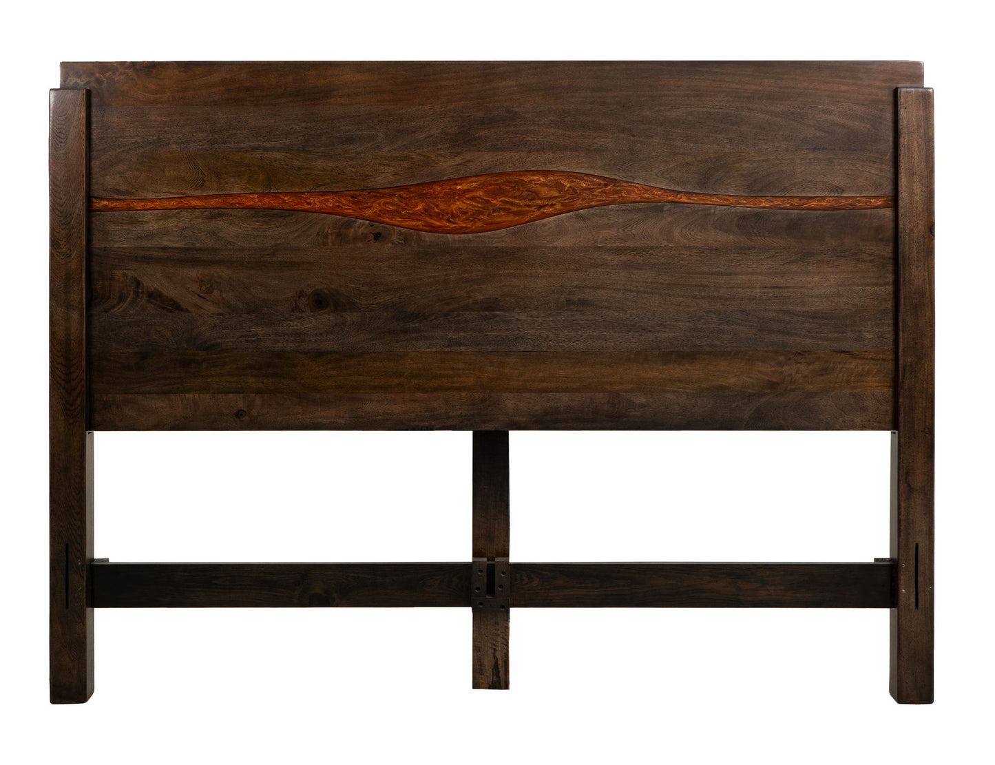 Raramuri - King Headboard - Dark Brown