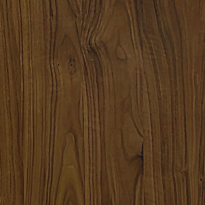 Malia - Crib With High Headboard And Guardrail - Walnut