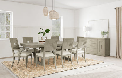 Cascade - Rectangular Dining Table Base - Dovetail