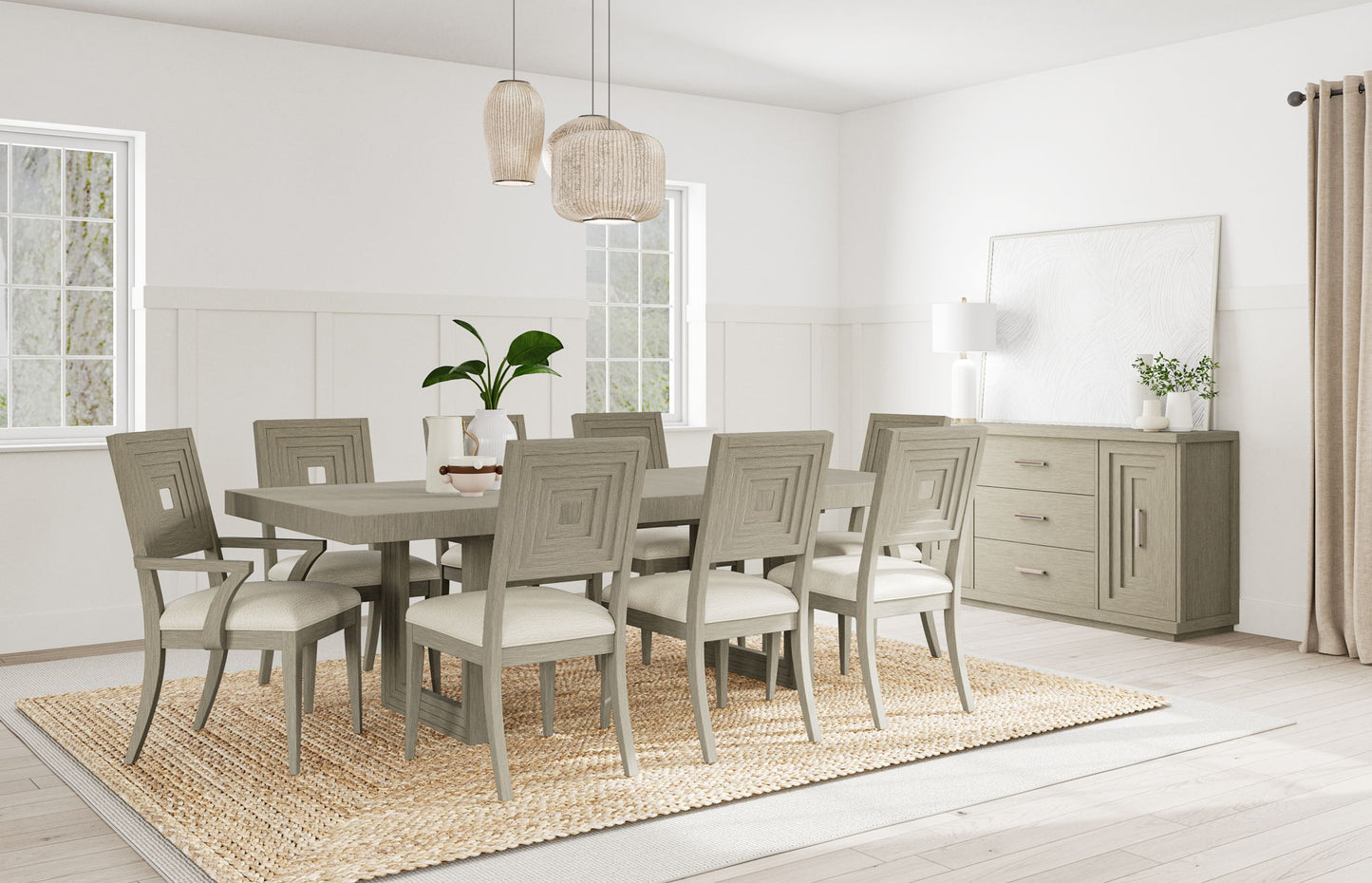 Cascade - Rectangular Dining Table Top - Dovetail