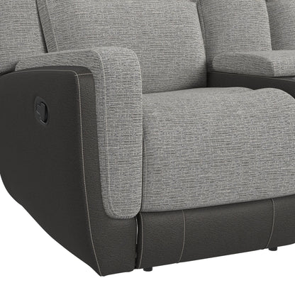 Hornet - 3 Piece Motion Sectional Set With Console