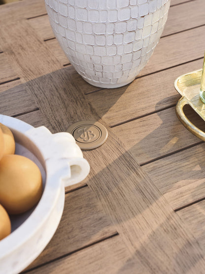 Isle Of Palms - Teak Rectangular Dining Table - Light Brown