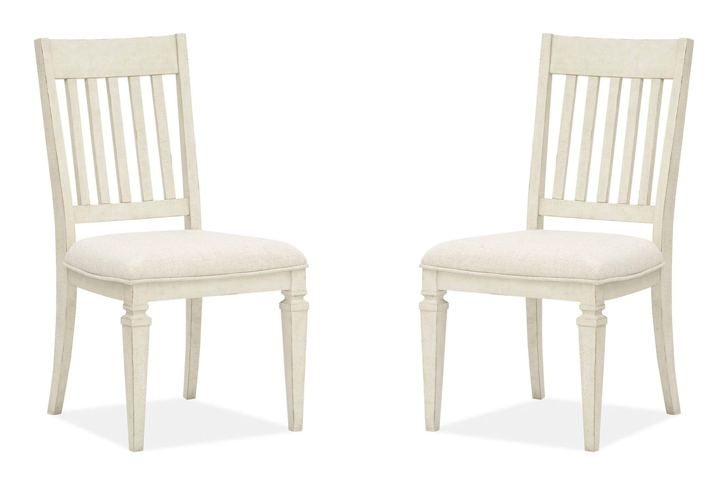 Newport - Dining Side Chair With Upholstered Seat (Set of 2) - Alabaster