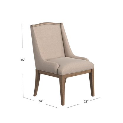 Sheffield- Buxton Parsons Dining Chair (Set of 2) - Brown