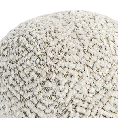 Villa Classics - Maris Round Pillow - Ivory / Natural