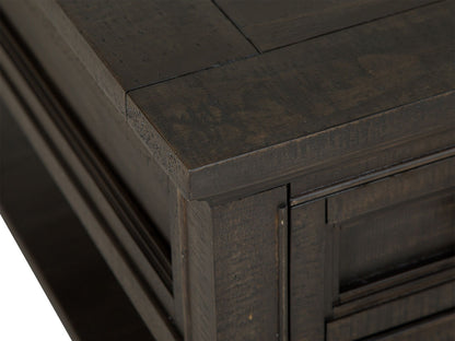 Westley Falls - Rectangular Cocktail Table With Casters - Graphite