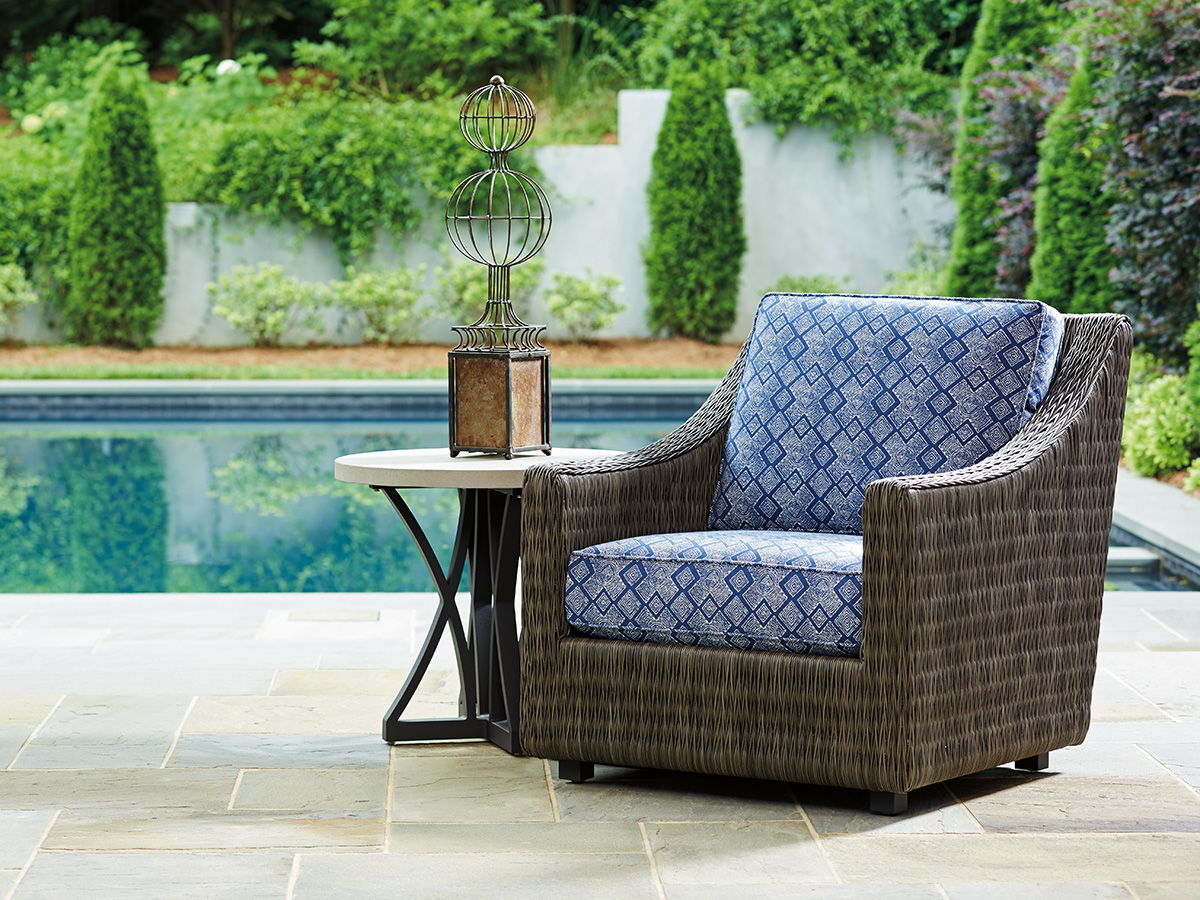 Cypress Point Ocean Terrace - Side Table - Dark Brown