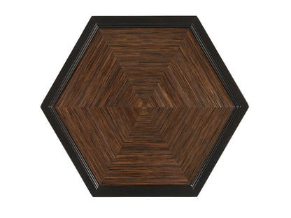 Royal Kahala - Sugar And Lace Dining Table With 60" Glass Top - Dark Brown