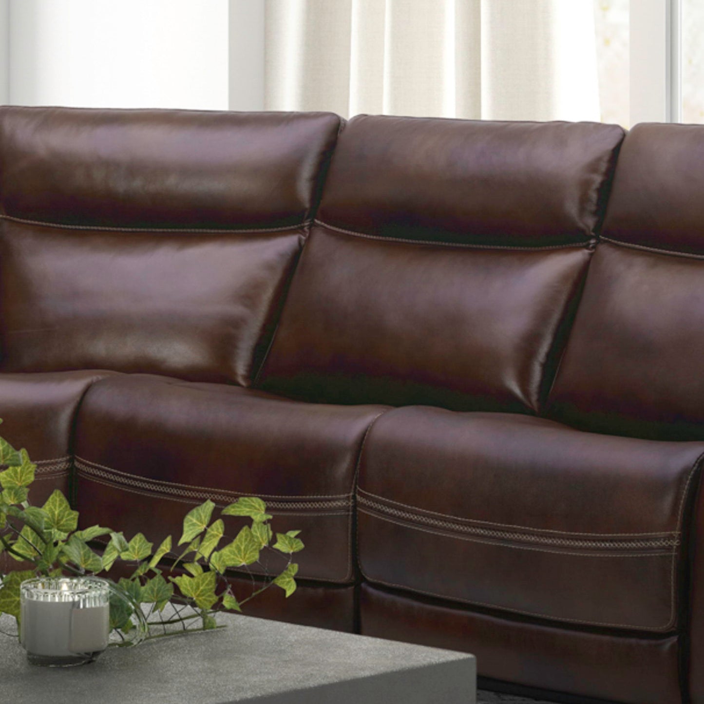 Blair - Armless Chair - Cognac