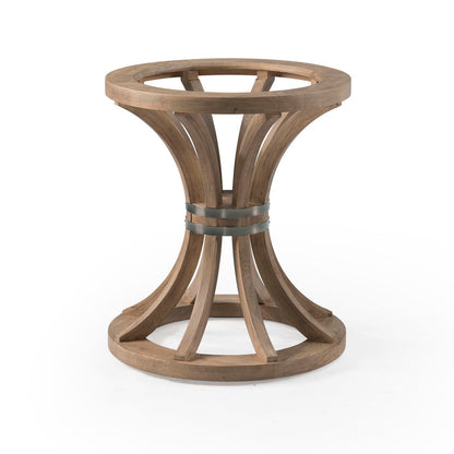 Sheffield - Round Dining Base - Brown