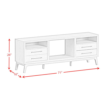 Westland - Entertainment Unit With 71" TV Console