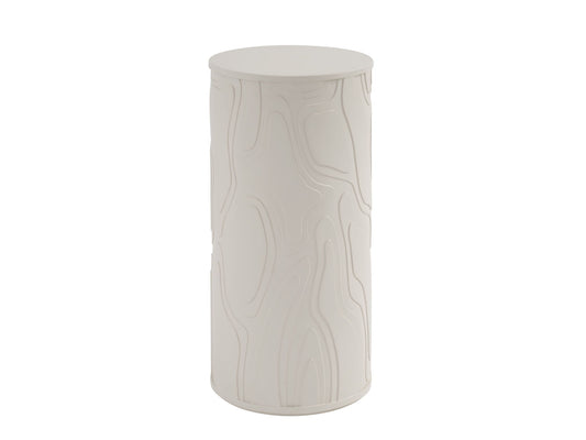 Copacabana - Corazon Accent Table - White