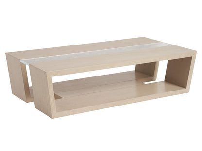Sunset Key - Fischer Rectangular Cocktail Table - Beige