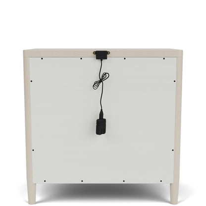 Laguna - 3 Drawer Nightstand - Beige