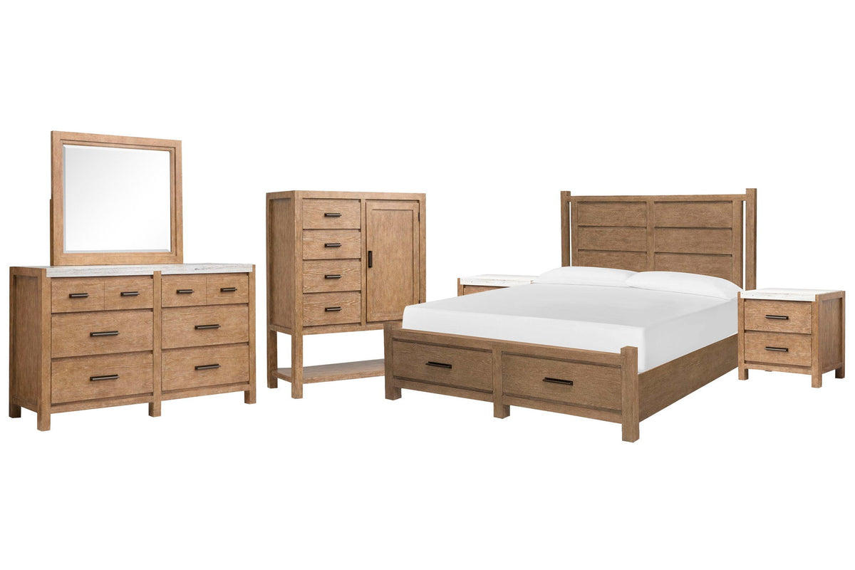 Plum Creek - Panel Storage Bedroom Set