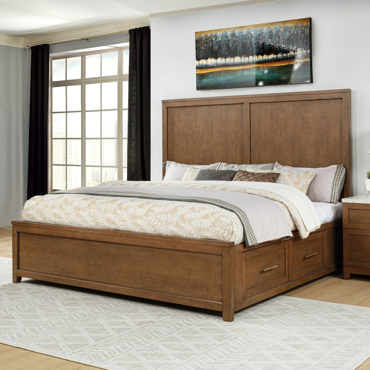 Devonshire - 6/6-6/0 King/California King Headboard - Cognac