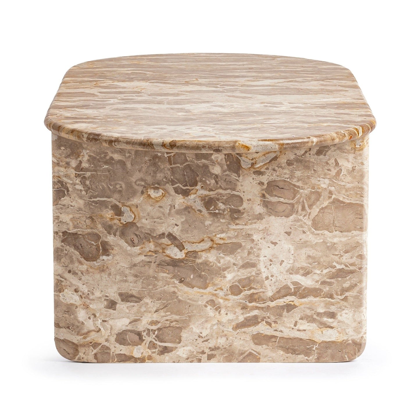 Jaylani - Oval Coffee Table - Desert Drift