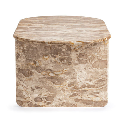 Jaylani - Oval Coffee Table - Desert Drift