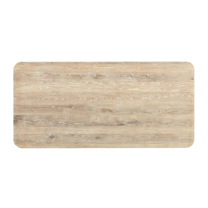 Vander - Oak Wood 84" Dining Table
