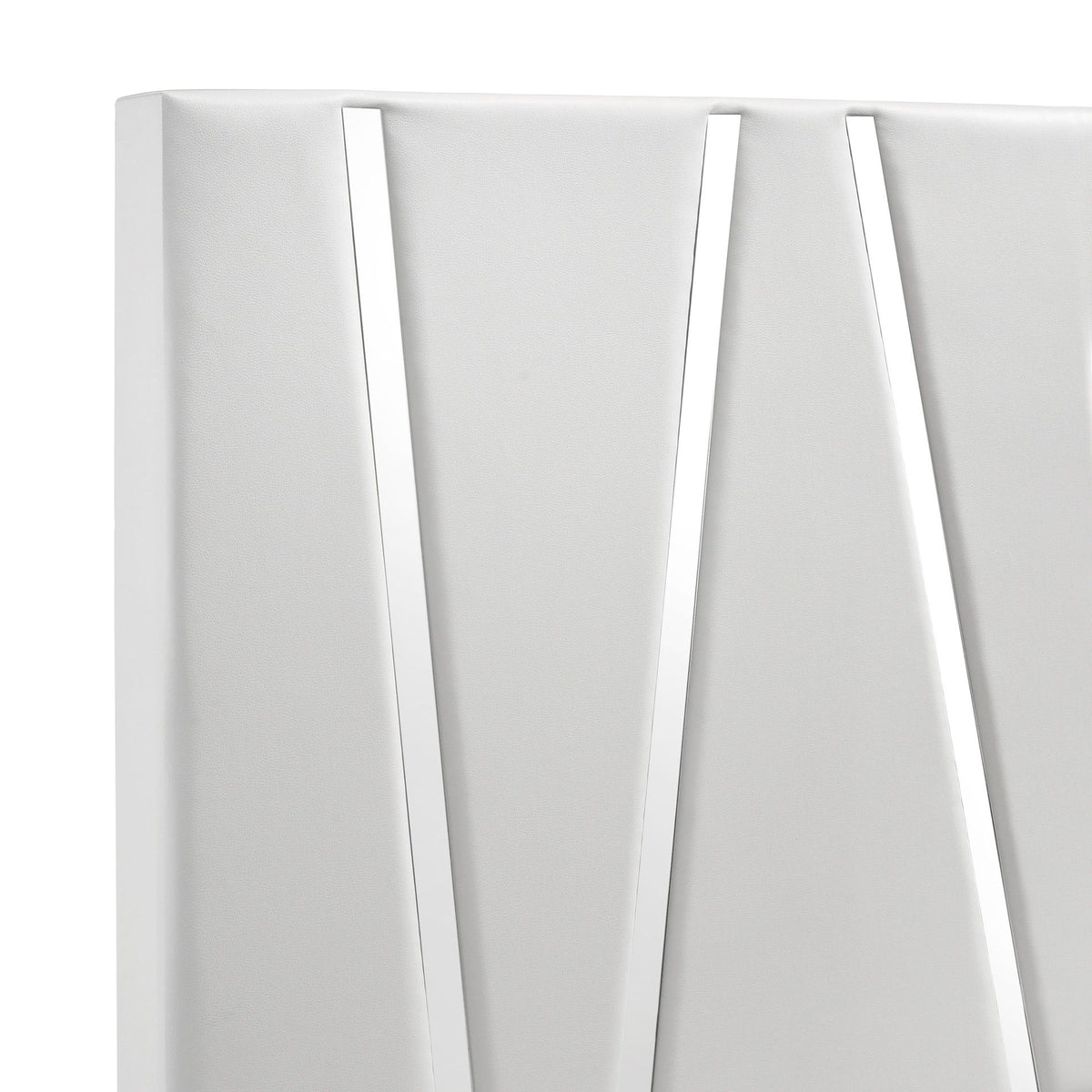 Europa - 5/0 - 6/6 Queen / Eastern King Side Rails - White