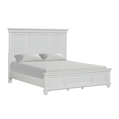 Jamestown - 5/0 Queen Footboard & Slats - White