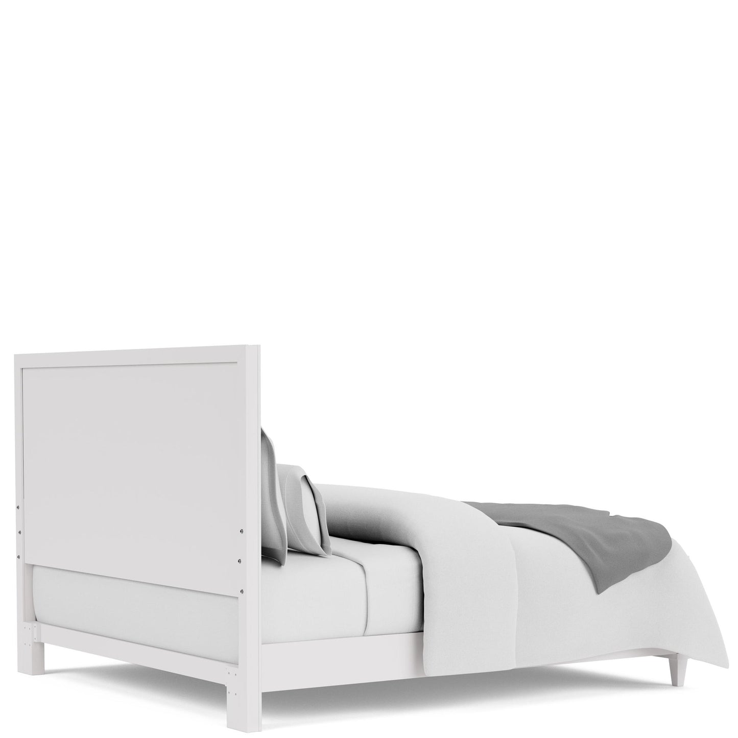 Rosalie - King Upholstered Footboard - Blue / White