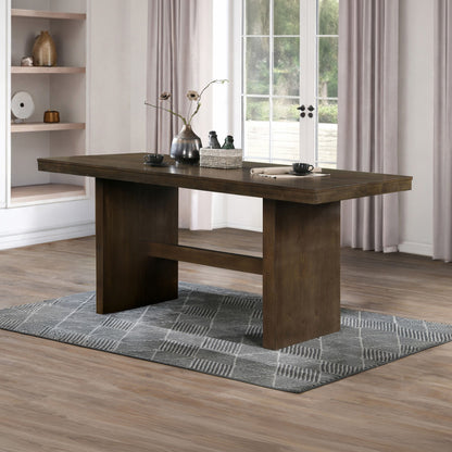 Kody - Rectangle Counter Table Base - Dark Walnut