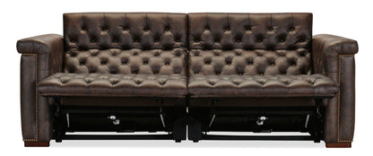 MS - Savion Deux Sofa With Power Recliners And Power Headrests