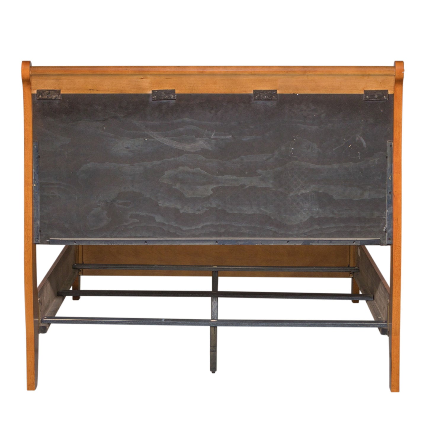 Grandpas Cabin - Full Sleigh Headboard & Footboard - Aged Oak