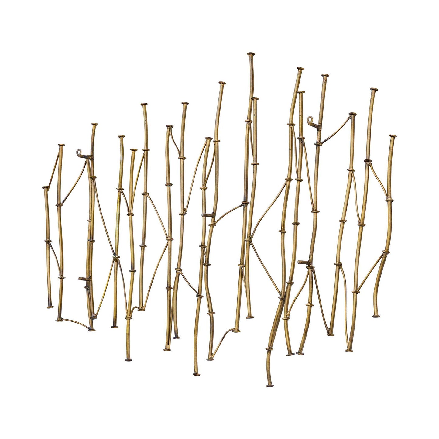 Nature's Rhythm - Metal Wall Decor - Gold