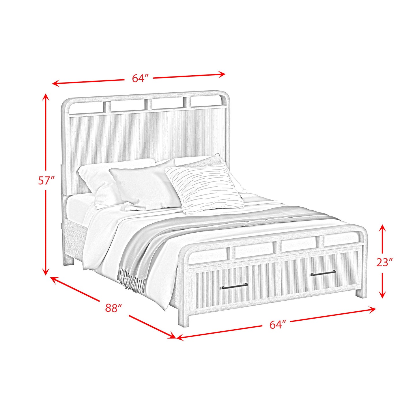 Ridgemont - Storage Bedroom Set