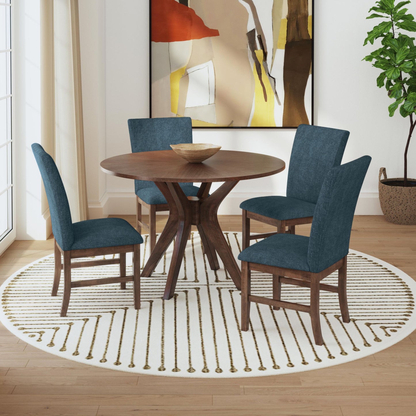 Santa Barbara - Fabric Dining Side Chair (Set of 2)