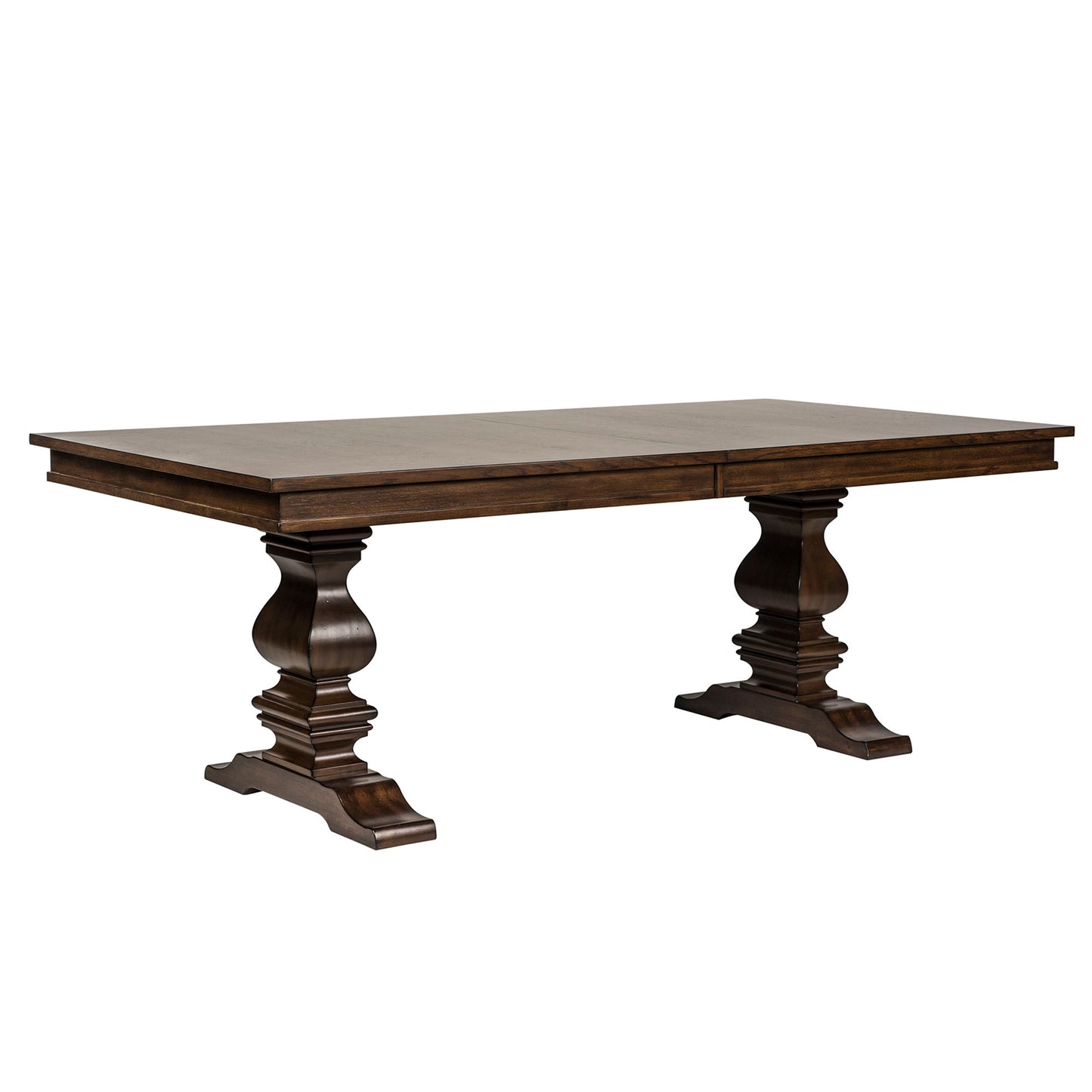 Armand - Trestle Table Base - Antique Brownstone