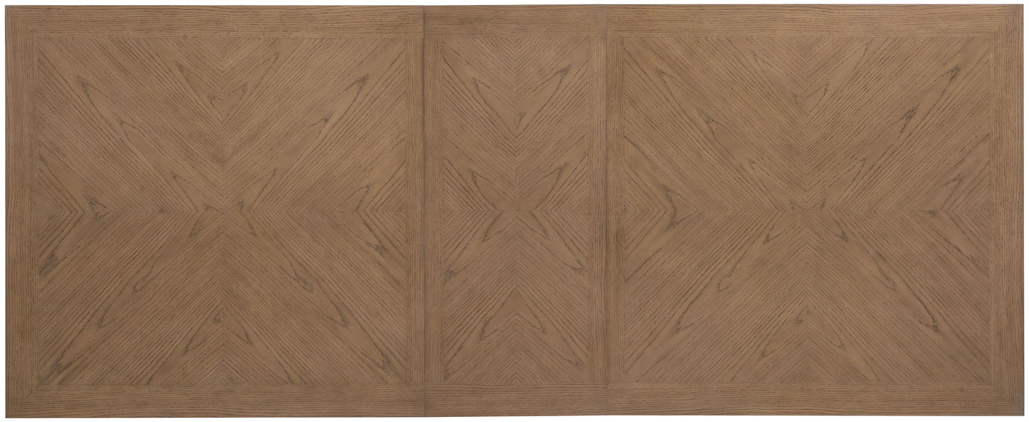 Sonnet - Rectangular Dining Table With One 18" Leaf - Dark Gray