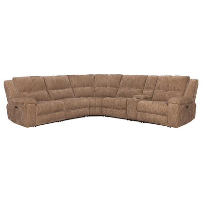 Bronco - Power - Power Armless Zero Gravity Recliner P2 - Plush Tobacco