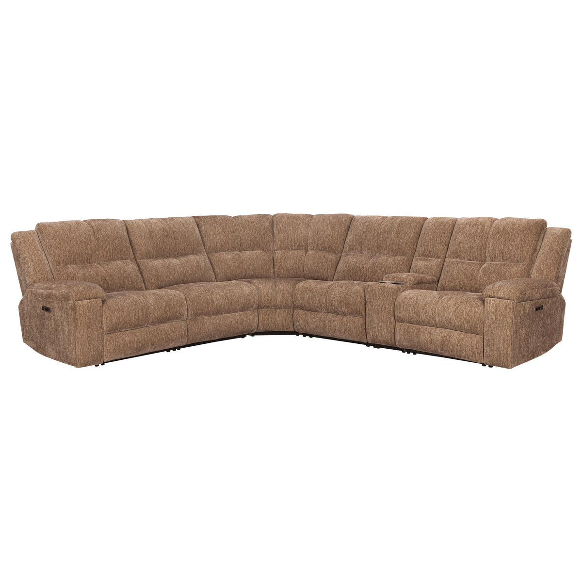 Bronco - Power Left Arm Facing Zero Gravity Recliner P2 - Plush Tobacco