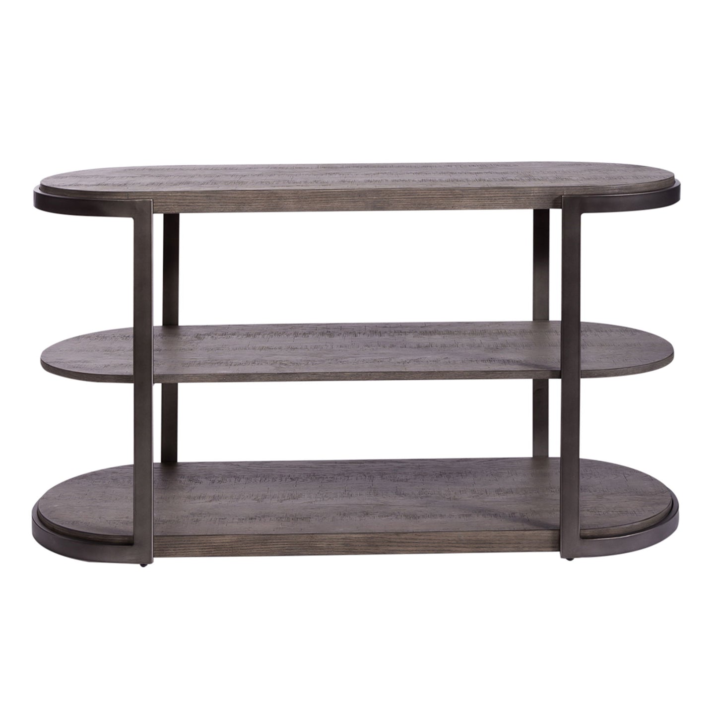 Modern View - Sofa Table Base - Gauntlet Gray