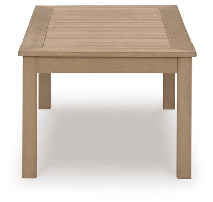 Hallow Creek - Rectangular Cocktail Table - Driftwood