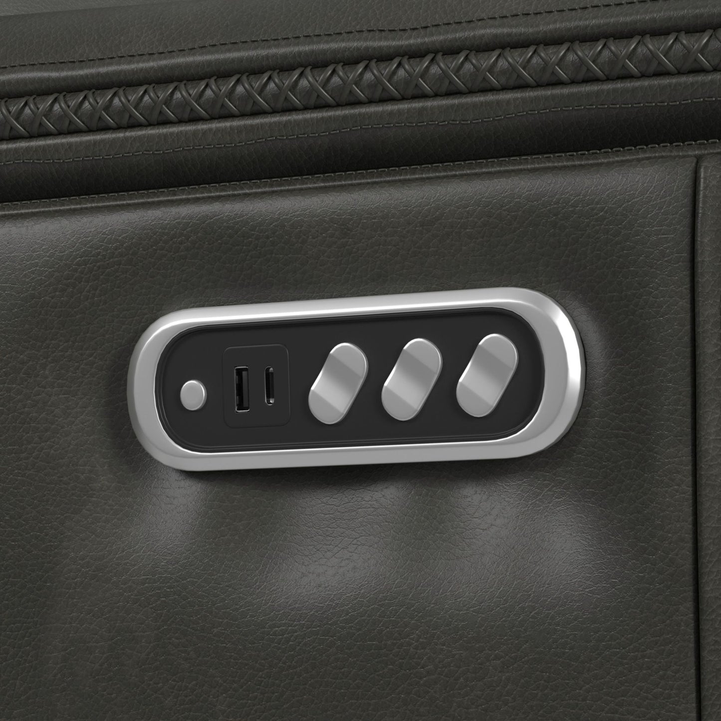 Mustang - P3 Sofa With DDT, Wireless Chargerin