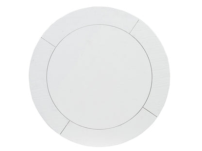 Heron Cove - Round Accent End Table - Chalk White