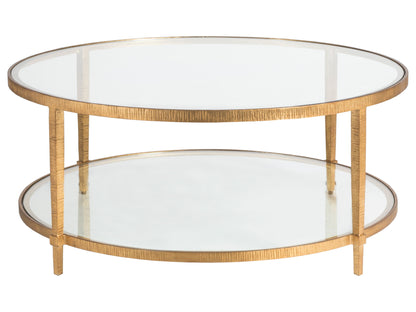 Metal Designs - Claret Round Cocktail Table