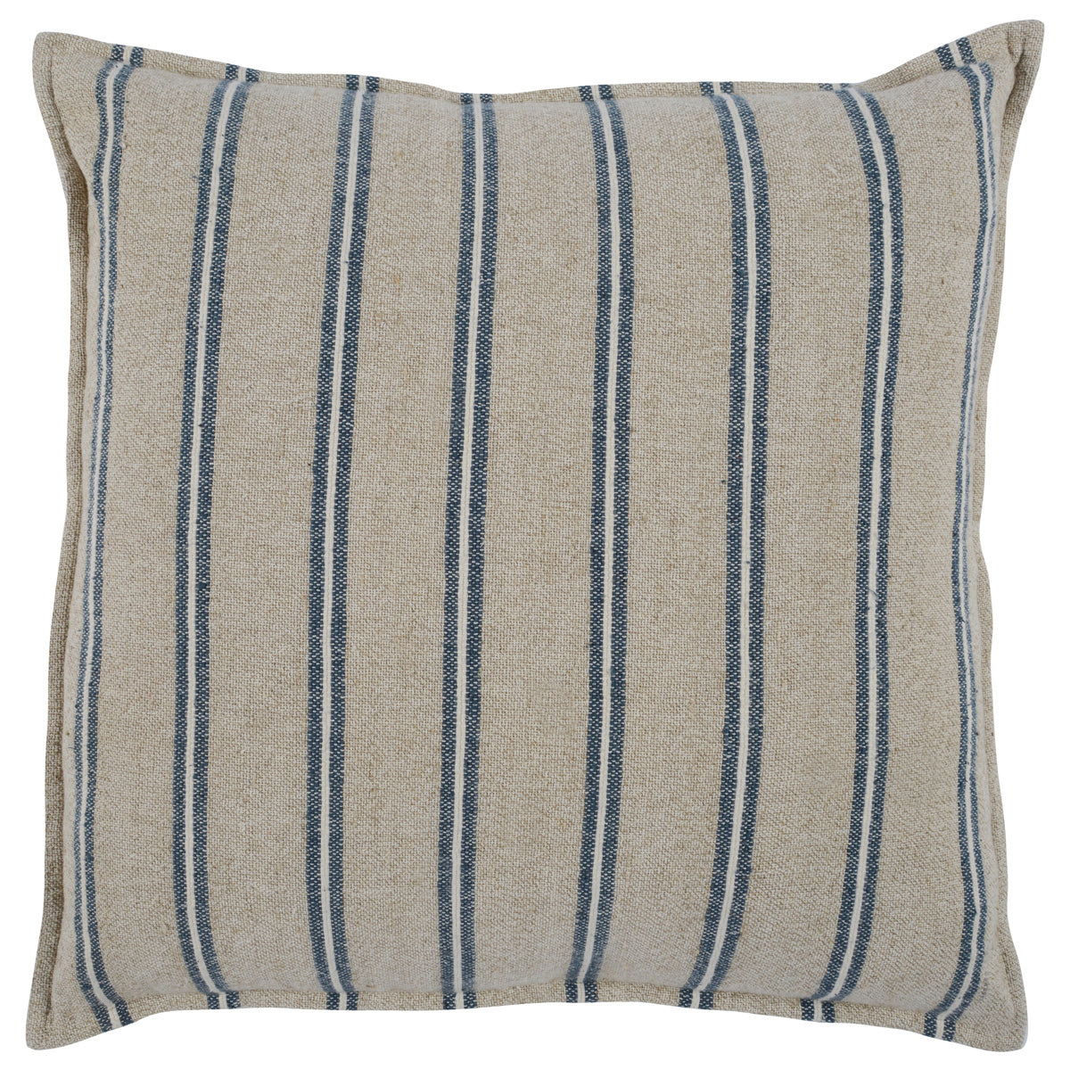 Delgada - 26" x 26" Pillow - Natural / Blue