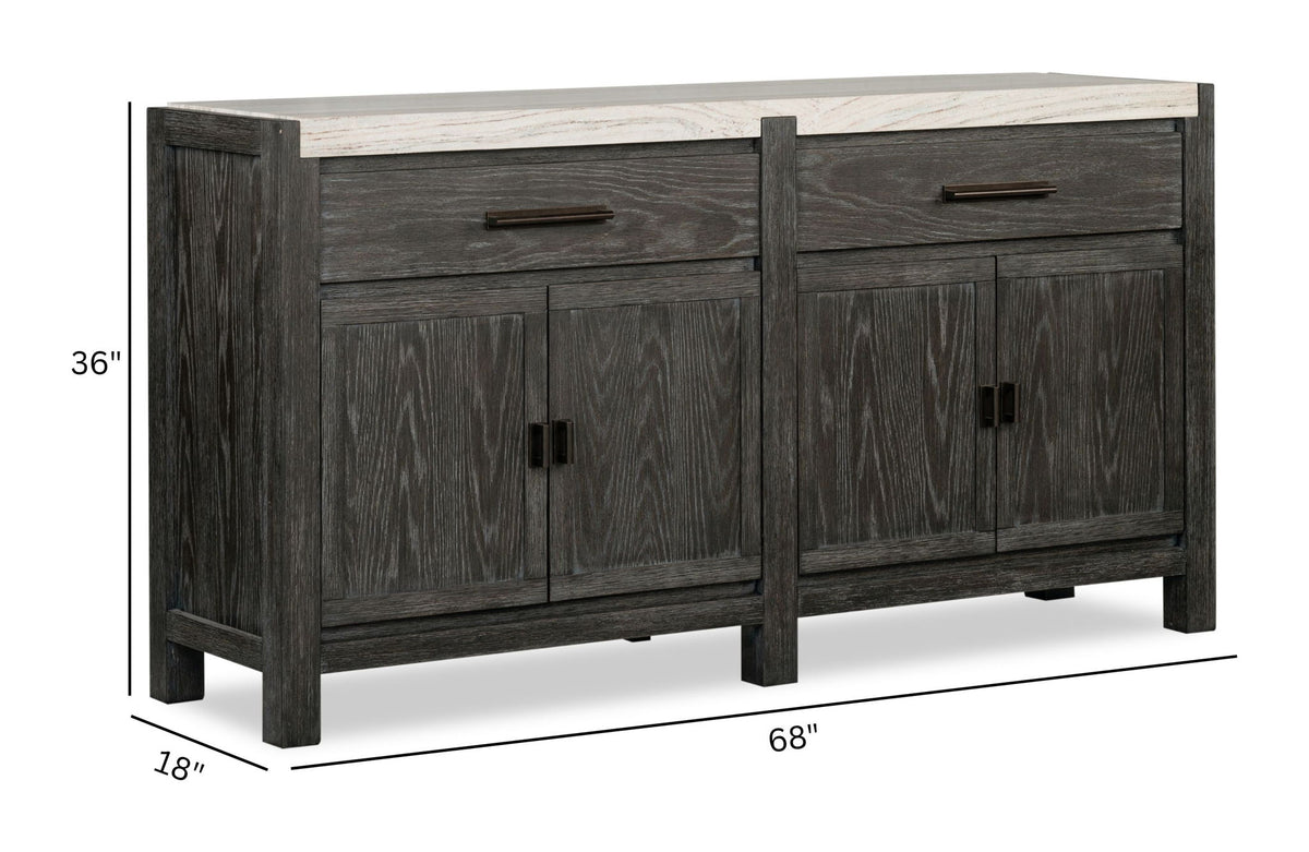 Plum Creek - 9 Piece Rectangular Dining Table Set