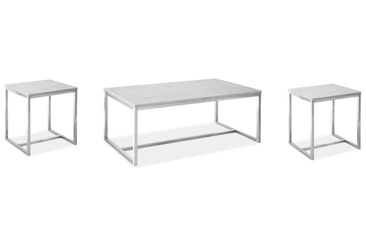 Esme - Rectangular Cocktail Table Set