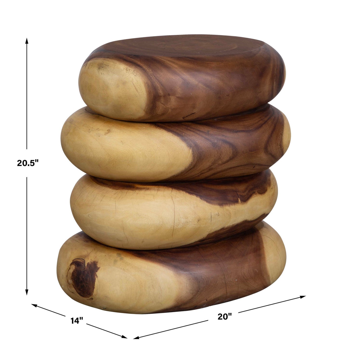 Carrillo - Modern End Table - Light Brown