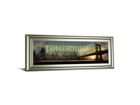 Tomorrow Is A New Day By Marla Rae - Dark Gray