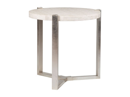 Signature Designs - Denizen Round Lamp Table - Beige
