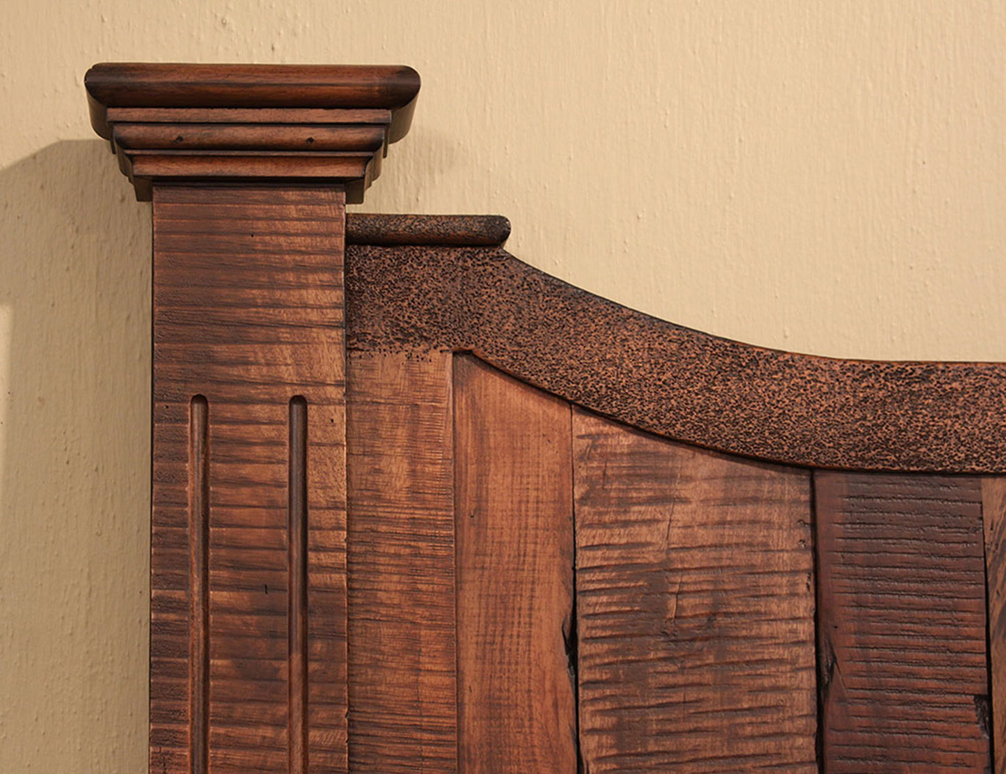 Madeira - King Headboard - Deep Brown