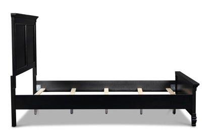 Tamarack - 5/0 Queen Headboard, Footboard & Slats - Black
