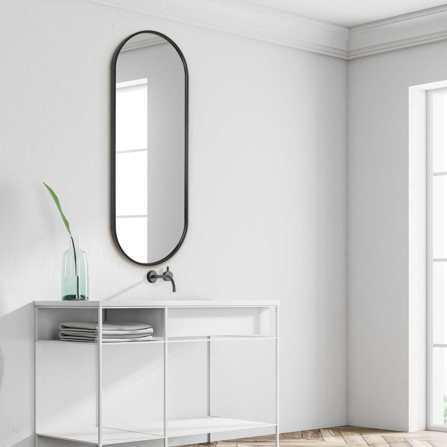 Varina - Oval Mirror